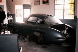 Mercedes Benz Gullwing-Barnfind- @willyorsat